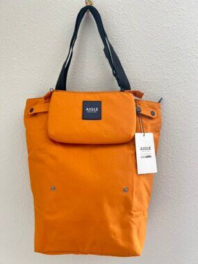 Aigle Large tote bag Curcuma